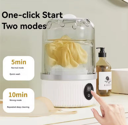 Mini lave-linge pour sous-vêtements et chaussettes – Rechargeable USB